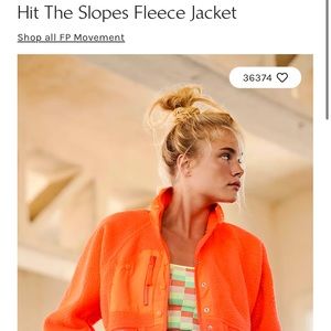 FREE PEOPLE HIT THE SLOPES JACKET!☕️🤍